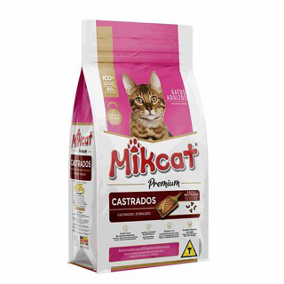 RACAO MIKCAT PREMIUM 1KG CASTRADOS