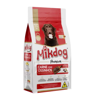 RACAO MIKDOG PREMIUM 10,1KG MEDIO E GRANDE