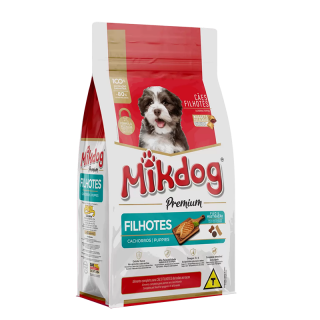 RACAO MIKDOG PREMIUM 10,1KG FILHOTES