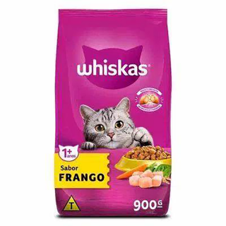RACAO WHISKAS DRY ADULTO 900G FRANGO