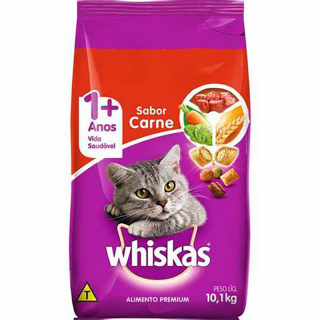 RACAO WHISKAS DRY FILHOTES 900G CARNE