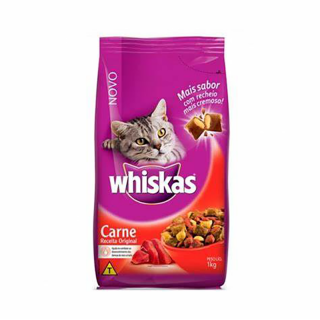 RACAO WHISKAS DRY CASTRADOS 900G CARNE