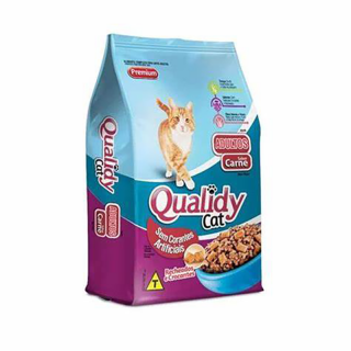 RACAO QUALIDY CAT 1KG CARNE