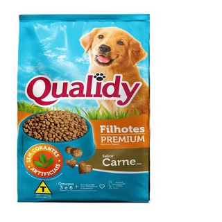 RACAO QUALIDY 10,1KG FILHOTE CARNE