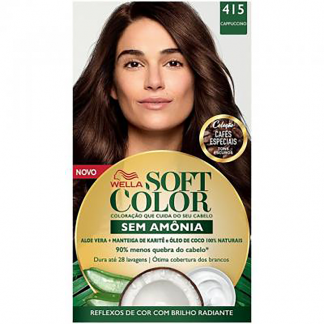 TINTURA SOFT COLOR 4.15 CAPPUCCINO