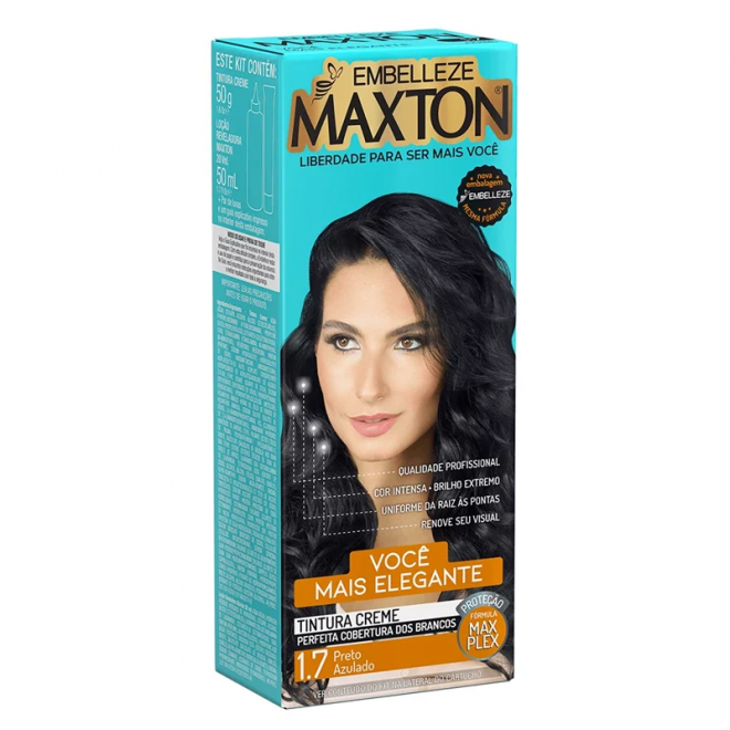 TINTURA MAXTON KIT PRATICO 1.7