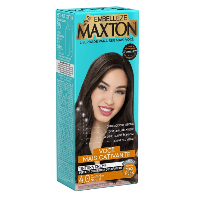 TINTURA MAXTON KIT PRATICO 4.0