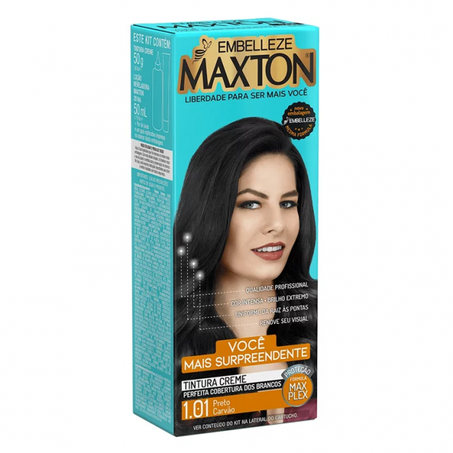 TINTURA MAXTON KIT PRATICO 1.01