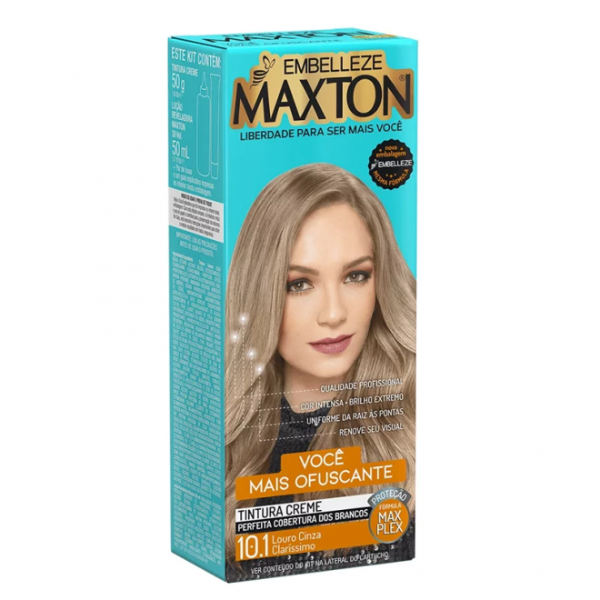 TINTURA MAXTON KIT PRATICO 10.1