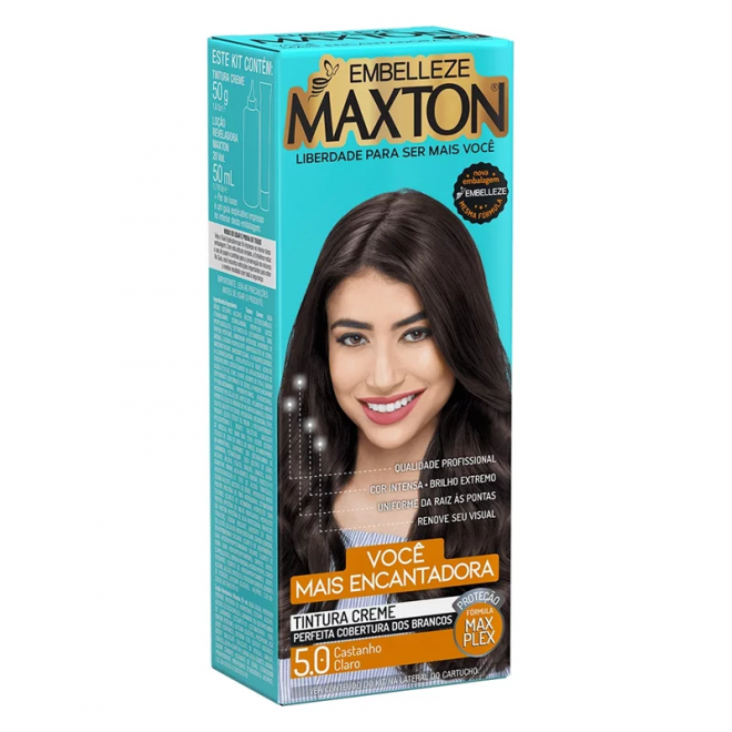 TINTURA MAXTON KIT PRATICO 5.0