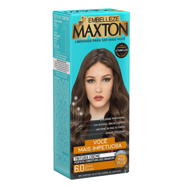 TINTURA MAXTON KIT PRATICO 6.0