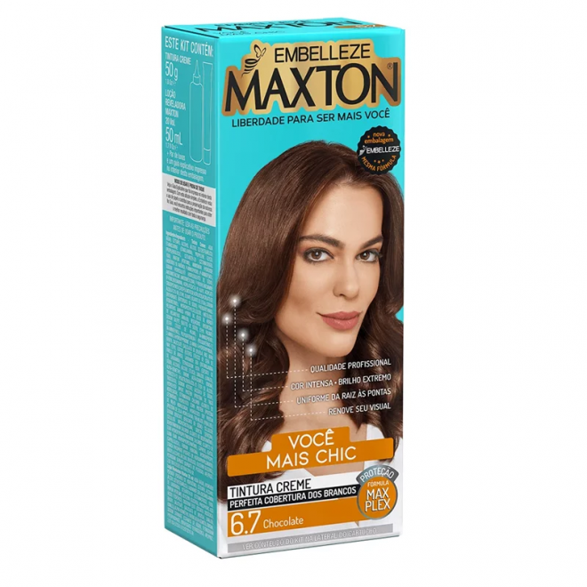 TINTURA MAXTON KIT PRATICO 6.7