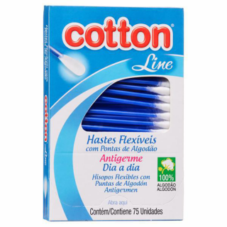 HASTES FLEXIVEIS COTTON 75UND