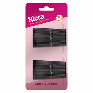 RICCA GRAMPO CABELO N5 50UND PRETO