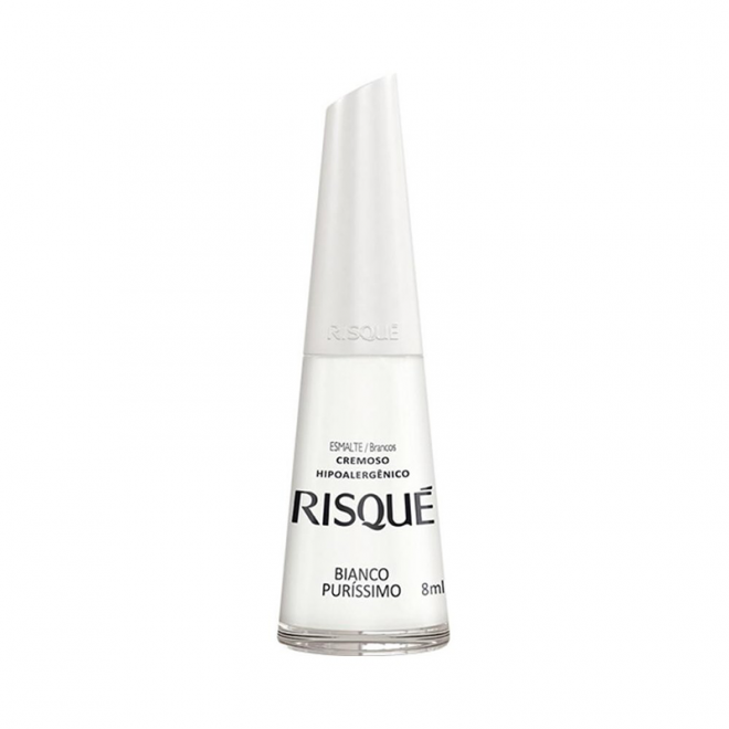 ESMALTE RISQUE 8ML BIANCO PURISSIMO