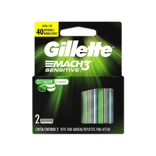 GILLETTE MACH3 REFIL 2UND SENSITIVE