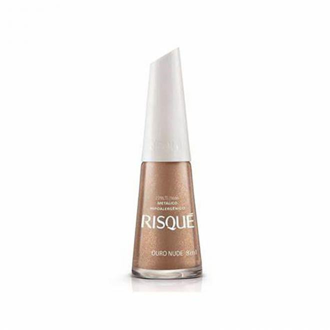 ESMALTE RISQUE 8ML OURO NUDE