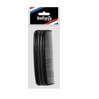 BELLESA PENTE DE BOLSO PRETO C/3UN R011-B
