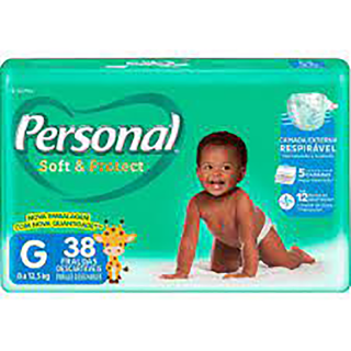 FRALDA PERSONAL BABY MEGA G 38UN