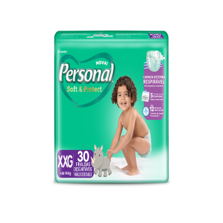 FRALDA PERSONAL BABY MEGA XXG 30UN
