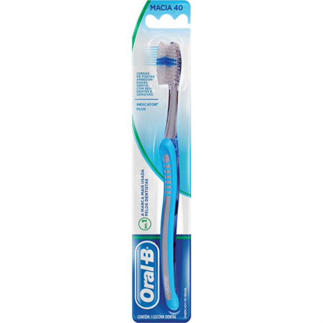 ESCOVA DENTAL ORAL-B INDICATOR PLUS MACIA 40