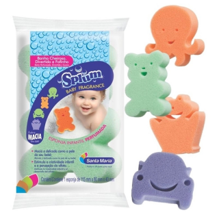 SANTA MARIA ESPONJA BANHO SPLUM BABY FRAGANCE