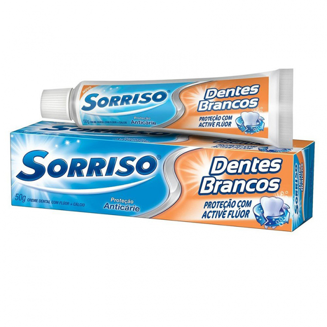CR DENTAL SORRISO DENTES BRANCOS 50G