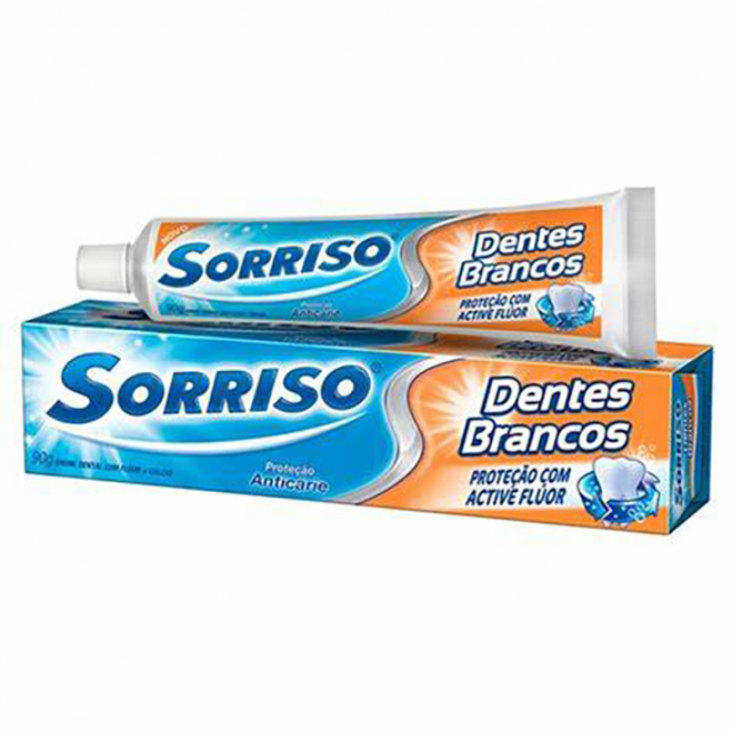 CR DENTAL SORRISO DENTES BRANCOS 90G