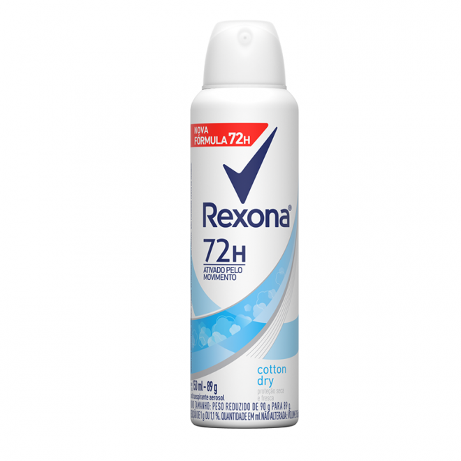 DESOD REXONA AERO WOMEN 150ML COTTON DRY