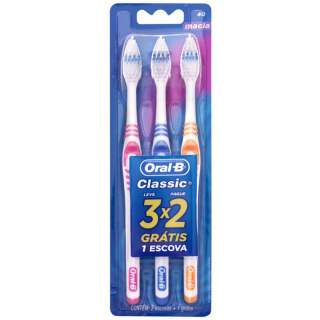 ESCOVA DENTAL ORAL-B CLASSIC LV3PG2