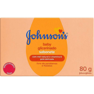 SABONETE JOHNSONS BABY 80G GLICERINADO