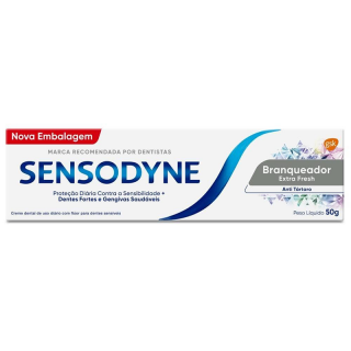CR DENTAL SENSODYNE 50G BRANQUEADOR EXTRA FRESH