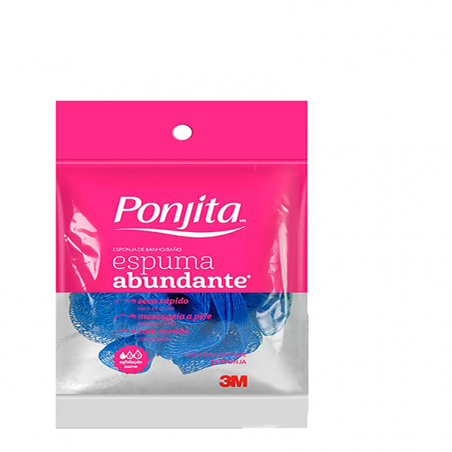 ESPONJA BANHO PONJITA LUXO