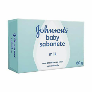 SABONETE JOHNSONS BABY 80G MILK