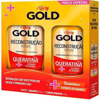 KIT NIELY GOLD SH+COND QUERATINA