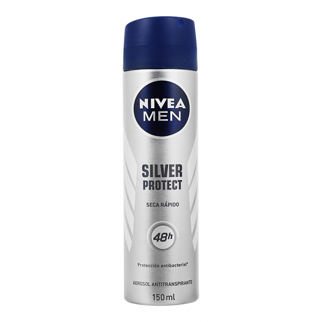 DESOD NIVEA AERO 150ML SILVER PROTECT