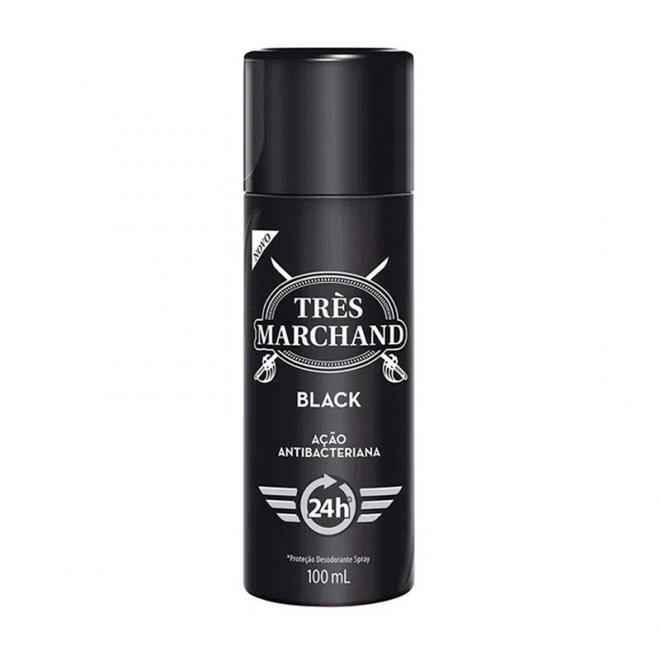 DESOD TRES MARCHAND 100ML BLACK