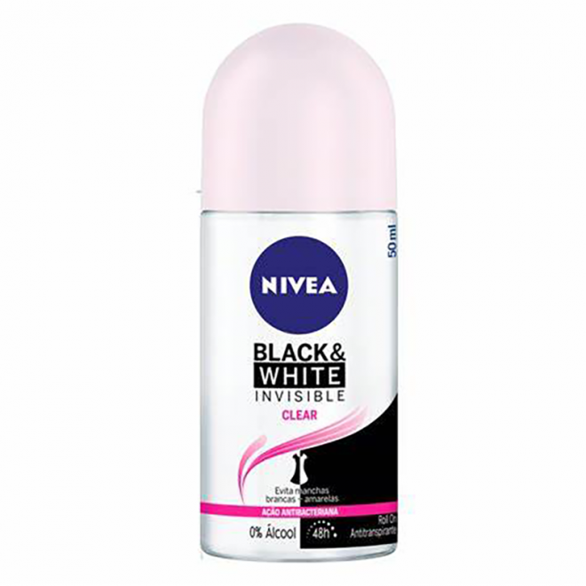 DESOD NIVEA ROLL-ON 50ML INV CLEAR