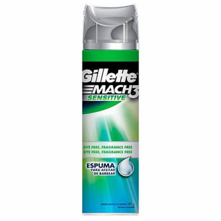 ESPUMA BARBEAR GILLETTE MACH3 245G