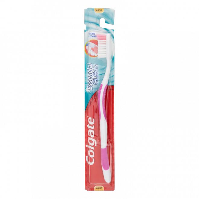 ESCOVA DENTAL COLGATE ESSENCIAL CLEAN MACIA