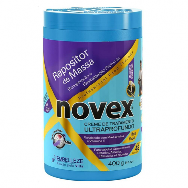 CR TRAT NOVEX 400G REPOSITOR MASSA