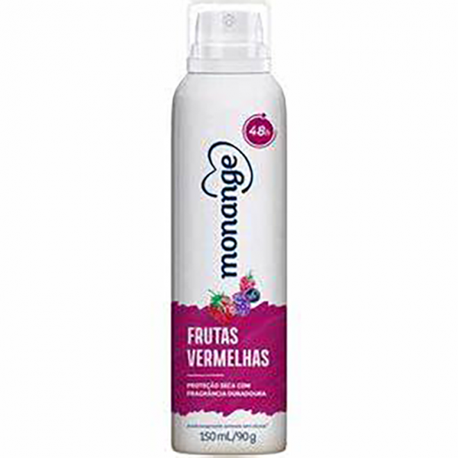 DESOD MONANGE AEROSOL 150ML FRUTAS VERMELHAS