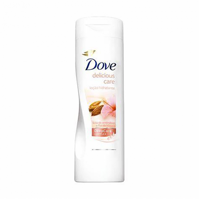 LOCAO HID DOVE 200ML LEITE AMENDOAS