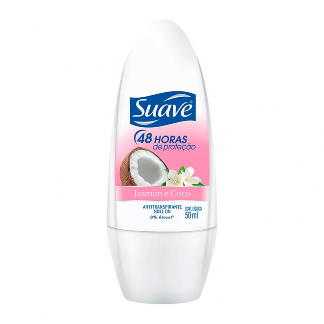 DESOD SUAVE ROLL ON 50ML JASMIM