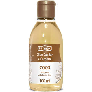 OLEO CAPILAR FARMAX 100ML COCO