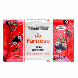 SABONETE FARNESE 85G FRUTAS VERMELHAS
