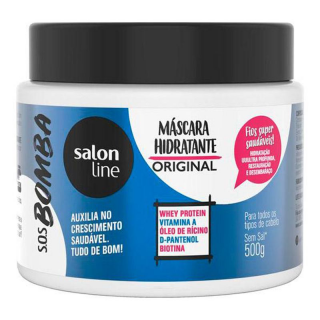 MASCARA HID SALON LINE SOS 500G BOMBA HIDRATACAO