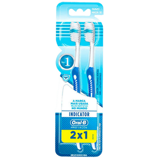 ESCOVA DENTAL ORAL-B INDICATOR 2X1 MACIA 35