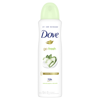 DESOD DOVE AEROSOL 150ML GO FRESH PEPINO