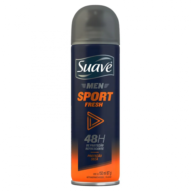 DESOD SUAVE AEROSOL 150ML SPORT FRESH